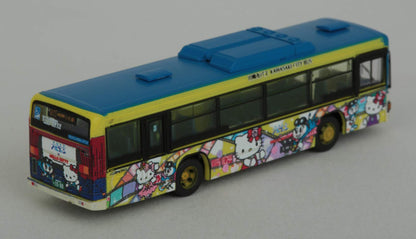 TOMYTEC Bus Collection Kawasaki Norufin X Hello Kitty Movie Town N Scale- Japan Figure Store - #1 Bring To You The Best Japanese Goods