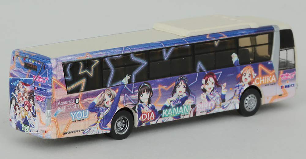 Tomytec Tokai Bus Orange Shuttle - Love Live! Sunshine Wrapping Bus No.4 - Diorama Supplies Limited Edition- Japan Figure Store - #1 Bring To You The Best Japanese Goods
