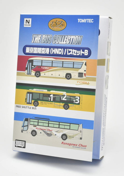 Tomytec Tokyo International Airport Bus Set B - Limited First Order Diorama 313168- Japan Figure Store - #1 Bring To You The Best Japanese Goods