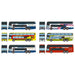 Mitsubishi Fuso Aero King Collection Ii Dp-Box 6 Pieces By The Bus Collection (Japan)- Japan Figure Store - #1 Bring To You The Best Japanese Goods