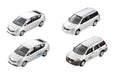 Tomytec Japan Business Car Silver Diorama Supplies - Car Collection Basic Set Selection- Japan Figure Store - #1 Bring To You The Best Japanese Goods