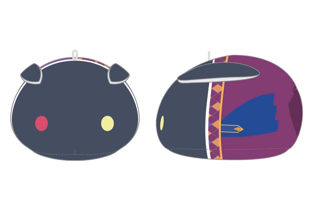 Kotobukiya Idolmaster Sidem Plush Toy - Aslan Beelzebub II GW500 Mochifure- Japan Figure Store - #1 Bring To You The Best Japanese Goods