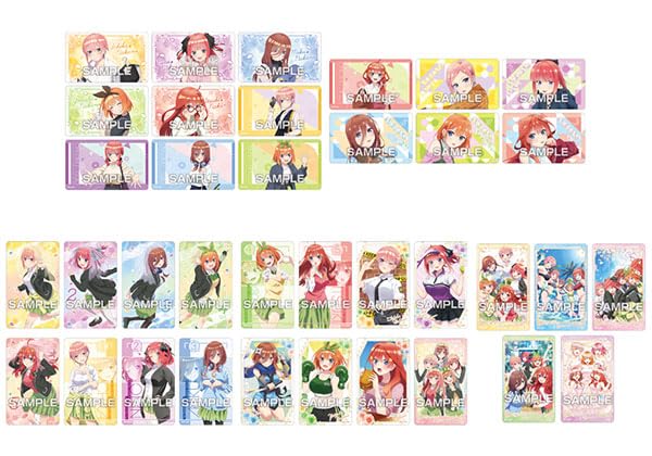 Ensky Japan The Quintessential Quintuplets 20 Pack Box Deco Sticker & Gum Shokugan- Japan Figure Store - #1 Bring To You The Best Japanese Goods