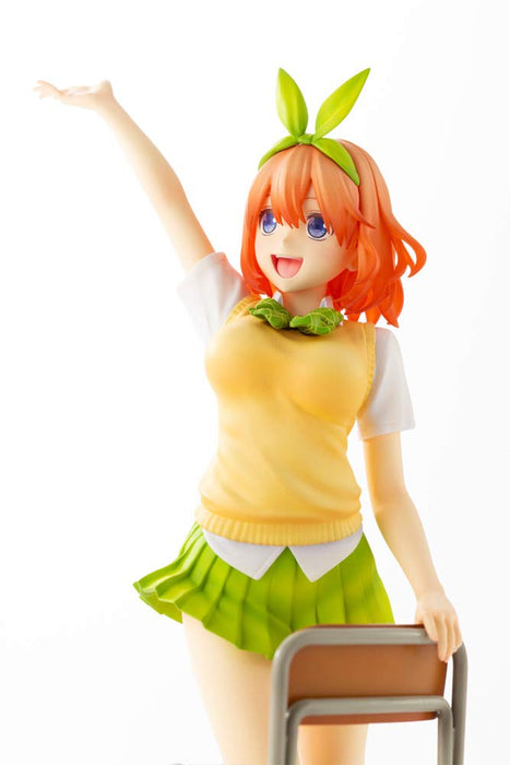 Kotobukiya Quintessential Quintuplets Yotsuba Nakano with Limited Shop Bonus Face Parts- Japan Figure Store - #1 Bring To You The Best Japanese Goods