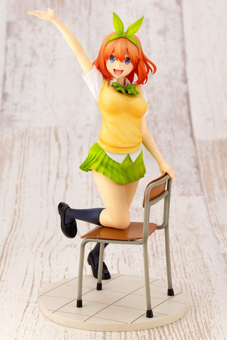 Kotobukiya Quintessential Quintuplets Yotsuba Nakano with Limited Shop Bonus Face Parts- Japan Figure Store - #1 Bring To You The Best Japanese Goods
