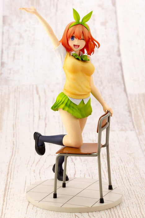 Kotobukiya Quintessential Quintuplets Yotsuba Nakano with Limited Shop Bonus Face Parts- Japan Figure Store - #1 Bring To You The Best Japanese Goods