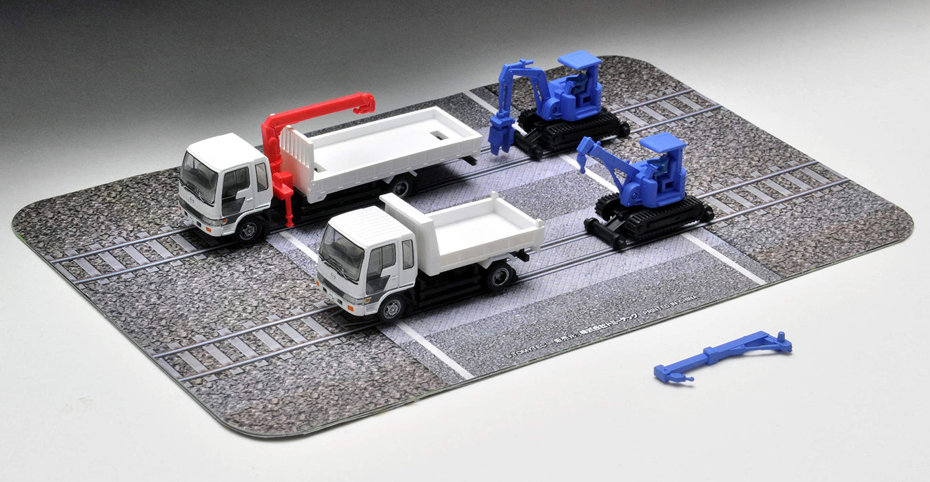 Tomytec Truck Collection - Railroad Maintenance Vehicle Set A Limited Edition Diorama Supplies 314882- Japan Figure Store - #1 Bring To You The Best Japanese Goods