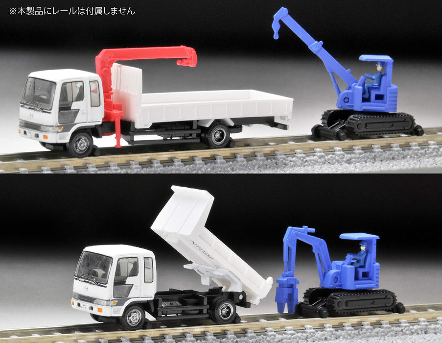 Tomytec Truck Collection - Railroad Maintenance Vehicle Set A Limited Edition Diorama Supplies 314882- Japan Figure Store - #1 Bring To You The Best Japanese Goods