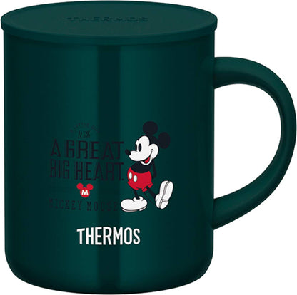 Thermos Vacuum Insulated Mug (Mickey Dark Green) 350ml - Japanese Insulated Mug- Japan Figure Store - #1 Bring To You The Best Japanese Goods