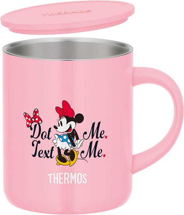Thermos Vacuum Insulated Mug (Minnie Light Pink) 350ml - Insulated Cups Made In Japan- Japan Figure Store - #1 Bring To You The Best Japanese Goods