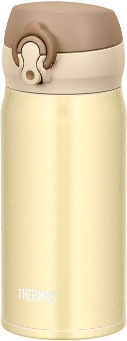 Thermos Jnl-353 Crg Vacuum Insulated Mobile Mug Creamy Gold 350ml Japanese Insulated Bottles- Japan Figure Store - #1 Bring To You The Best Japanese Goods