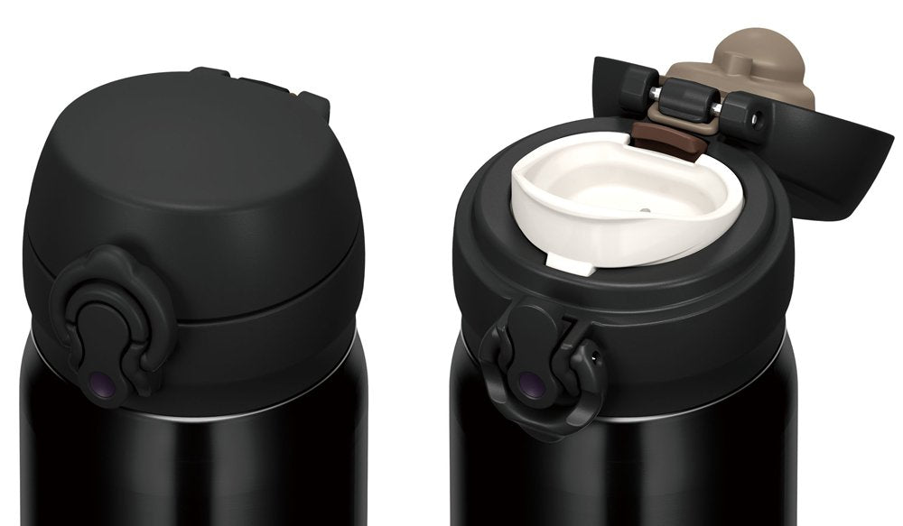 Thermos Jnl-353 Jtb Vacuum Insulated Mobile Mug Jet Black 350ml Japanese Thermos Mugs- Japan Figure Store - #1 Bring To You The Best Japanese Goods