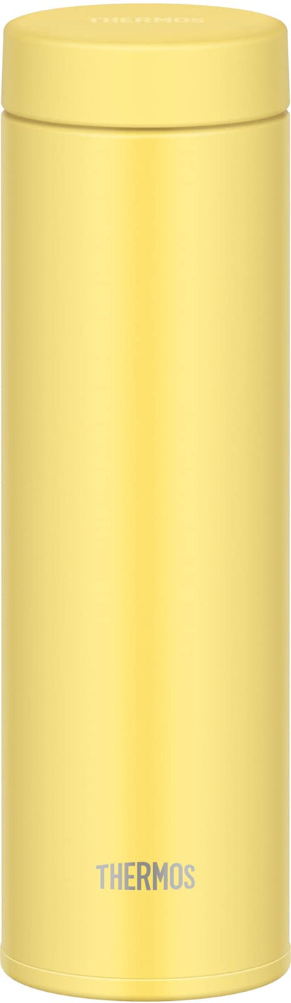 Thermos Water Bottle, Vacuum Insulated & Portable (Yellow) 480ml Insulated Bottle Made In Japan- Japan Figure Store - #1 Bring To You The Best Japanese Goods