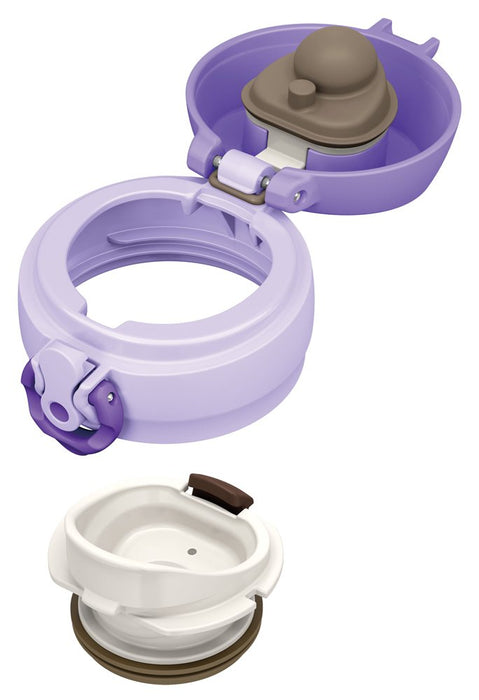 Thermos Jnl-503 Ppl Vacuum Insulated Mobile Mug Pastel Purple 500ml - Japanese Vacuum Mugs- Japan Figure Store - #1 Bring To You The Best Japanese Goods