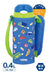 Thermos FHL-403F BLGR Vacuum Insulated Straw Bottle 400ml Blue/Green- Japan Figure Store - #1 Bring To You The Best Japanese Goods