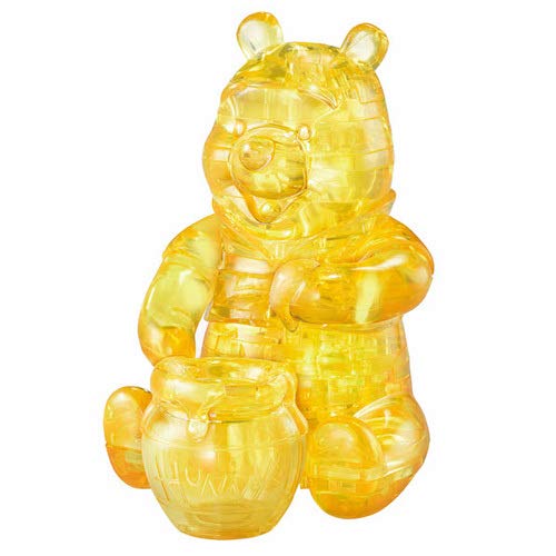 Hanayama 3D Jigsaw Puzzle 38 Pieces Crystal Gallery Kuma No Pooh Crystal Puzzles Toys- Japan Figure Store - #1 Bring To You The Best Japanese Goods