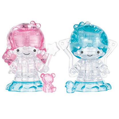 Hanayama Crystal Gallery 3D Puzzle Sanrio Little Twin Stars 41 Pieces Japanese 3D Puzzle Figure- Japan Figure Store - #1 Bring To You The Best Japanese Goods