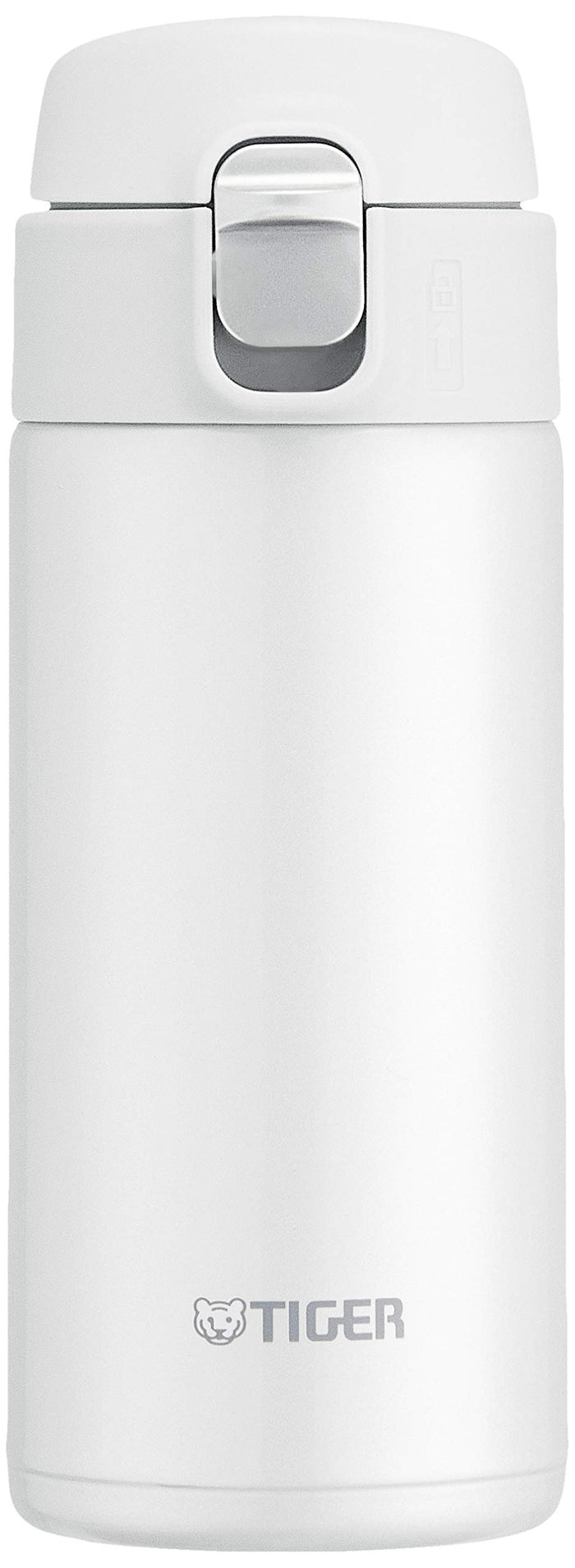 Tiger Mmj-A362-Wj Thermos White Stainless Mini Bottle 360ml Japanese Insulated Bottles- Japan Figure Store - #1 Bring To You The Best Japanese Goods