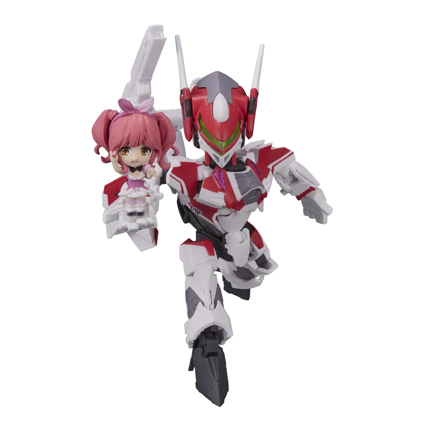 Bandai Tiny Session Vf-31C Siegfried Mirage Farina Jenius Custom With Makina Nakajima Macross Delta- Japan Figure Store - #1 Bring To You The Best Japanese Goods