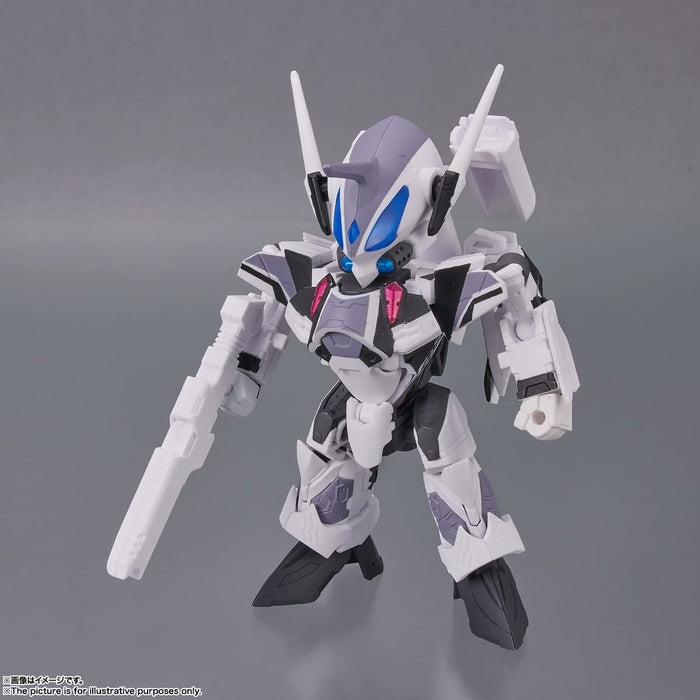 Tiny Session Macross Delta Vf-31F Siegfried (Messer Ierefelt Machine) With Kaname Buccaneer About 100Mm Pvc Abs Painted Movable Figure- Japan Figure Store - #1 Bring To You The Best Japanese Goods