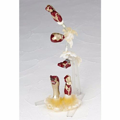 Tokusatsu Revoltech No.049 Iron Man 3 Iron Man Mark Xlii Figure Kaiyodo Japan- Japan Figure Store - #1 Bring To You The Best Japanese Goods