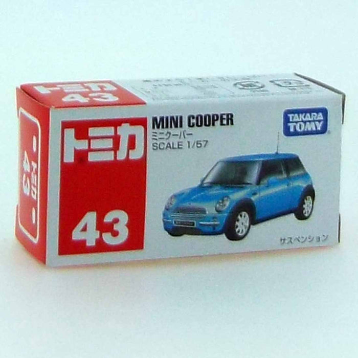 Takara Tomy Tomica 043 Mini Cooper Box Japanese Plastic Models Kit Car Toys- Japan Figure Store - #1 Bring To You The Best Japanese Goods