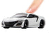 Takara Tomy Tomica 4D 04 Honda Nsx Casino White Pearl Japanese Completed Car Toys- Japan Figure Store - #1 Bring To You The Best Japanese Goods