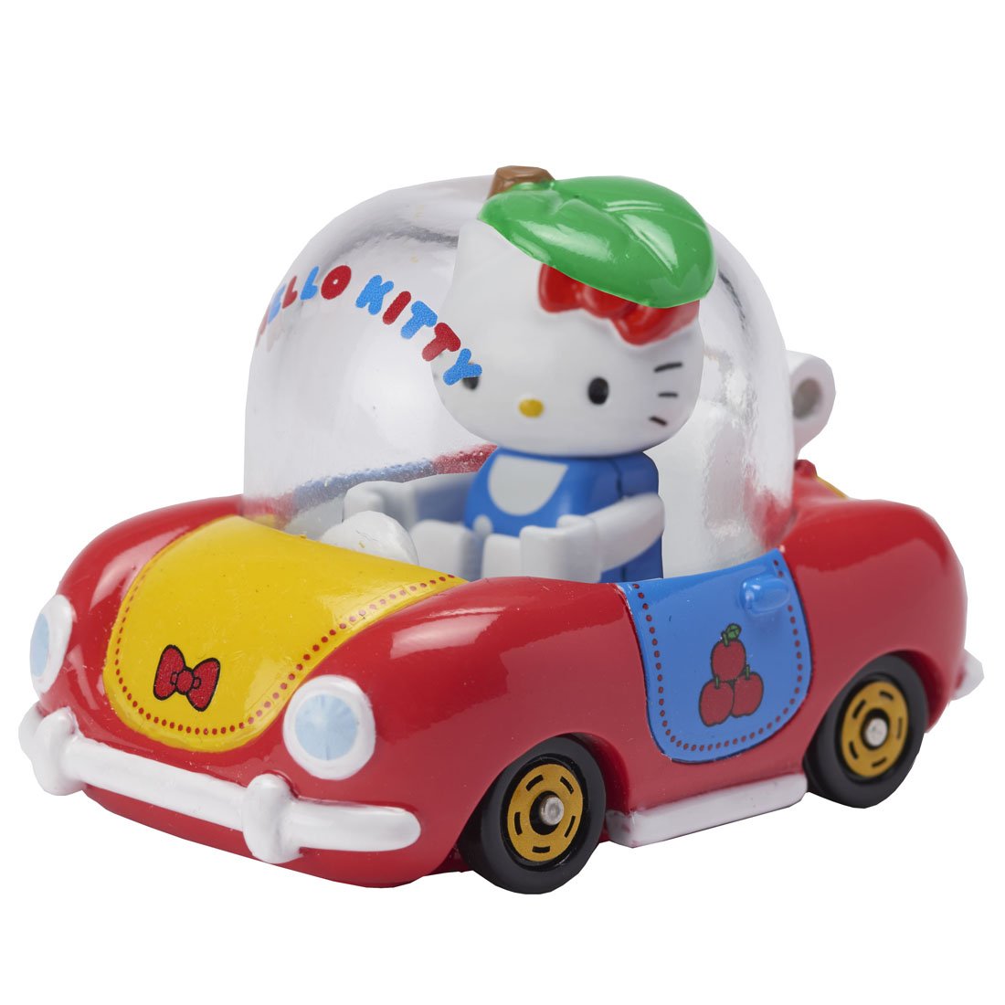 Takara Tomy Dream Tomica Ride On R02 Hello Kitty x Apple Car 887317 Hello Kitty Toys- Japan Figure Store - #1 Bring To You The Best Japanese Goods