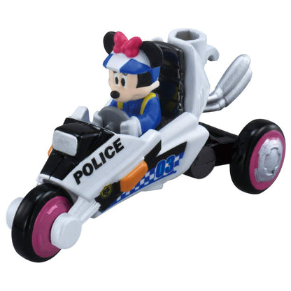 Takara Tomy Ds-03 Tomica Drive Saver Disney Acrobat Police Minnie Mouse Disney Car Models- Japan Figure Store - #1 Bring To You The Best Japanese Goods