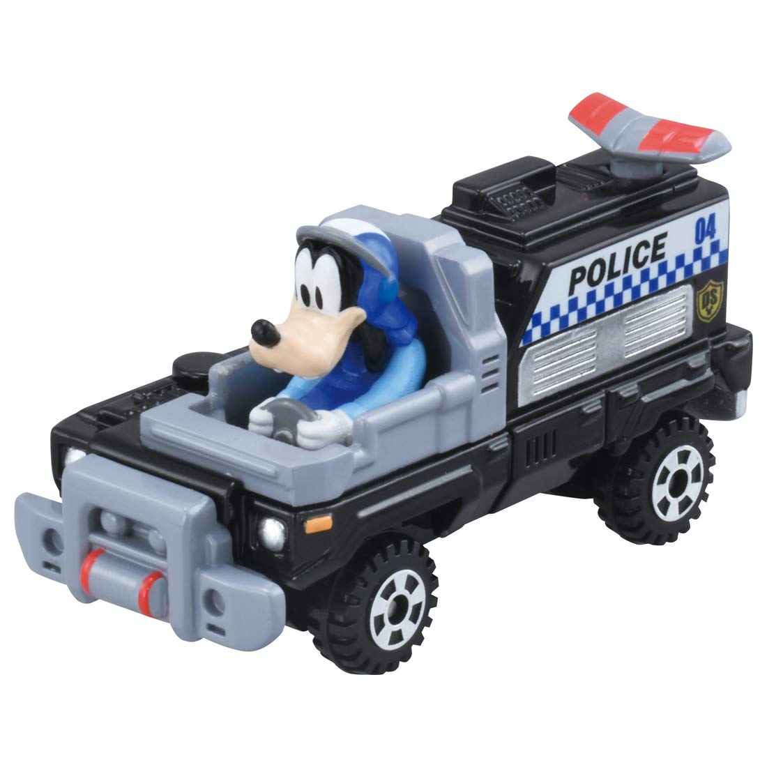 Takara Tomy Ds-04 Tomica Drive Saver Disney Gu-Pan Police Goofy Police Car Toy- Japan Figure Store - #1 Bring To You The Best Japanese Goods