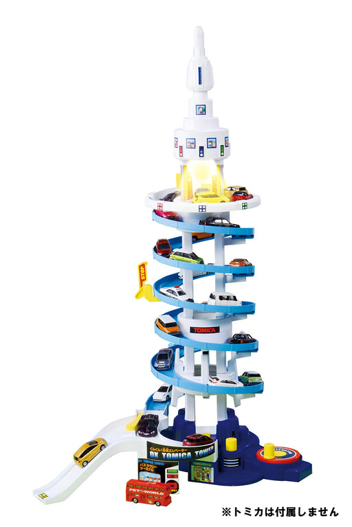 Takara Tomy Tomica Let's Play Big! Dx Tomica Tower Japanese Plastic Road Toys- Japan Figure Store - #1 Bring To You The Best Japanese Goods