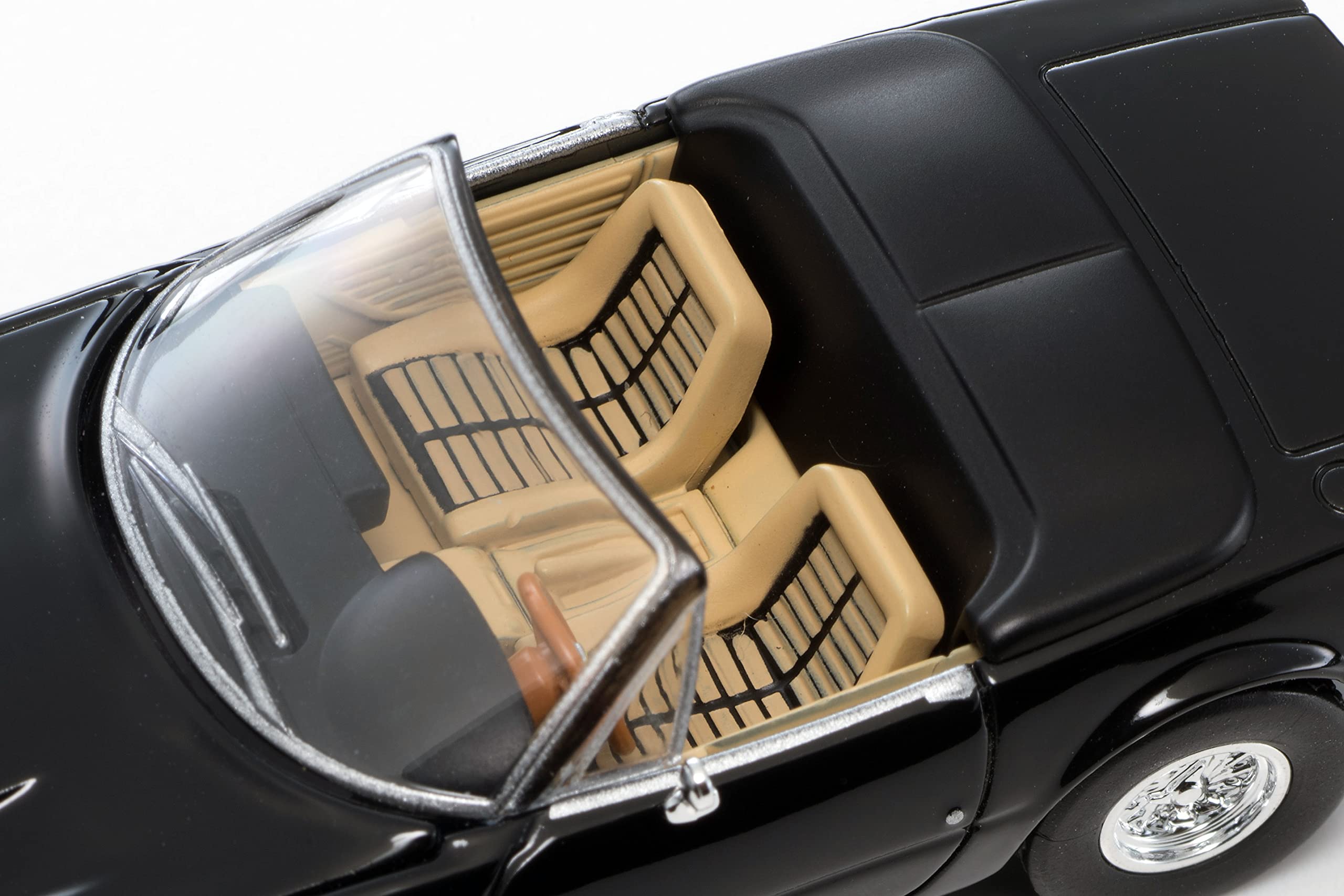 Tomytec Tomica Vintage Ferrari 365 GTS4 1/64 Scale Black Finished Product #302216- Japan Figure Store - #1 Bring To You The Best Japanese Goods