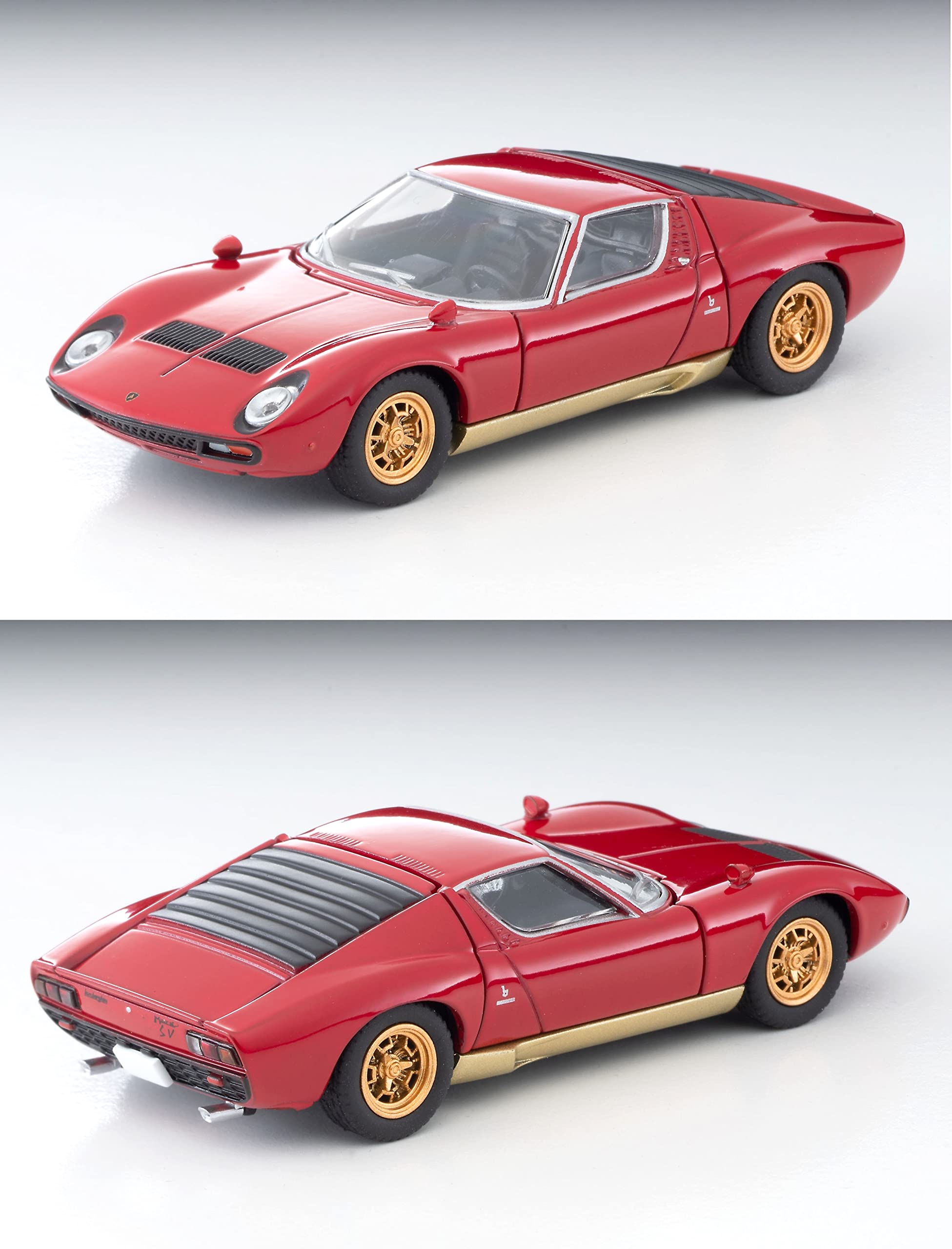 Tomica Limited Vintage 1/64 Tomytec Lamborghini Miura SV Red- Japan Figure Store - #1 Bring To You The Best Japanese Goods