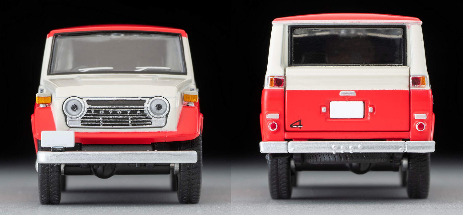 Tomytec Lv-104C FJ56V Toyota Land Cruiser 1/64 White/Red 314912- Japan Figure Store - #1 Bring To You The Best Japanese Goods