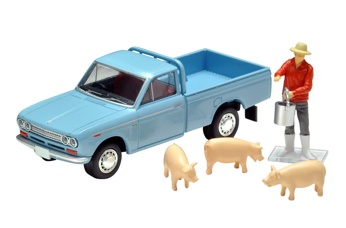 Tomytec Tomica Limited Vintage 1/64 Lv-195B Datsun Truck 1500 Deluxe Light Blue 314967 Japan- Japan Figure Store - #1 Bring To You The Best Japanese Goods