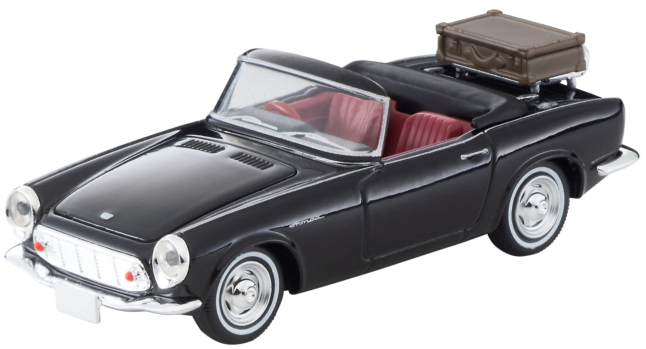 Tomytec Tomica Limited Vintage Black Honda S600 Open Top 1/64 Scale Finished Product- Japan Figure Store - #1 Bring To You The Best Japanese Goods