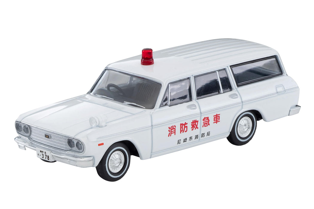 Tomytec Tomica Vintage 1/64 Toyopet Masterline Fire Ambulance 1966 Amagasaki Fire Department- Japan Figure Store - #1 Bring To You The Best Japanese Goods