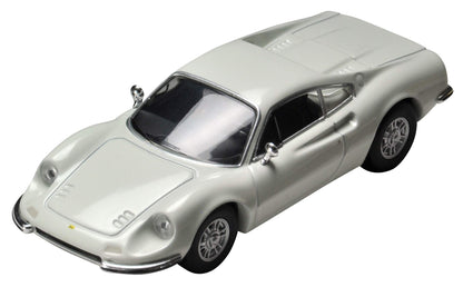 Takara Tomy Tomica Limited Vintage 1/64 Tlv Dino 246Gt White Japanese Completed Car Models- Japan Figure Store - #1 Bring To You The Best Japanese Goods