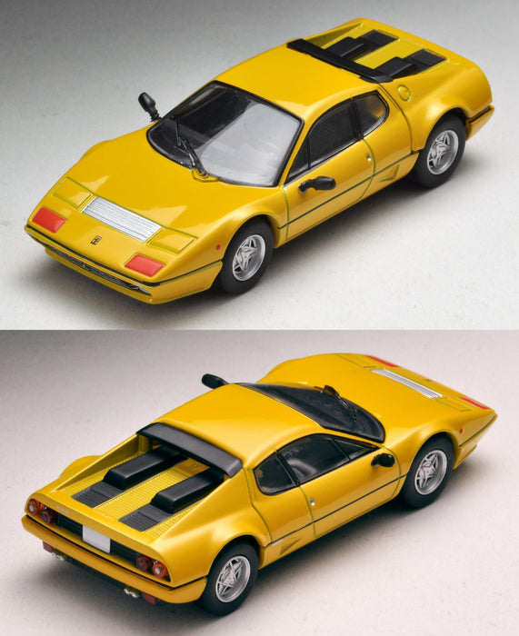 Tomytec Tomica Limited Vintage Neo Ferrari 512Bbi 1/64 Yellow Finished Model- Japan Figure Store - #1 Bring To You The Best Japanese Goods