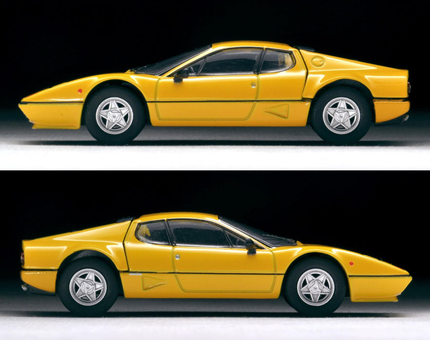Tomytec Tomica Limited Vintage Neo Ferrari 512Bbi 1/64 Yellow Finished Model- Japan Figure Store - #1 Bring To You The Best Japanese Goods