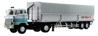 Tomytec Tomica Vintage Neo Hino He366 1/64 Wing Roof Trailer in White/Blue - Japan Edition- Japan Figure Store - #1 Bring To You The Best Japanese Goods