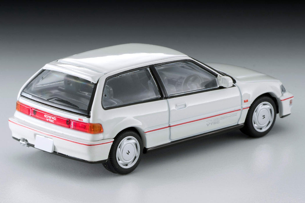 Tomytec Tomica Limited Neo Vintage 1/64 Honda Civic SIR-II White Finish Model- Japan Figure Store - #1 Bring To You The Best Japanese Goods