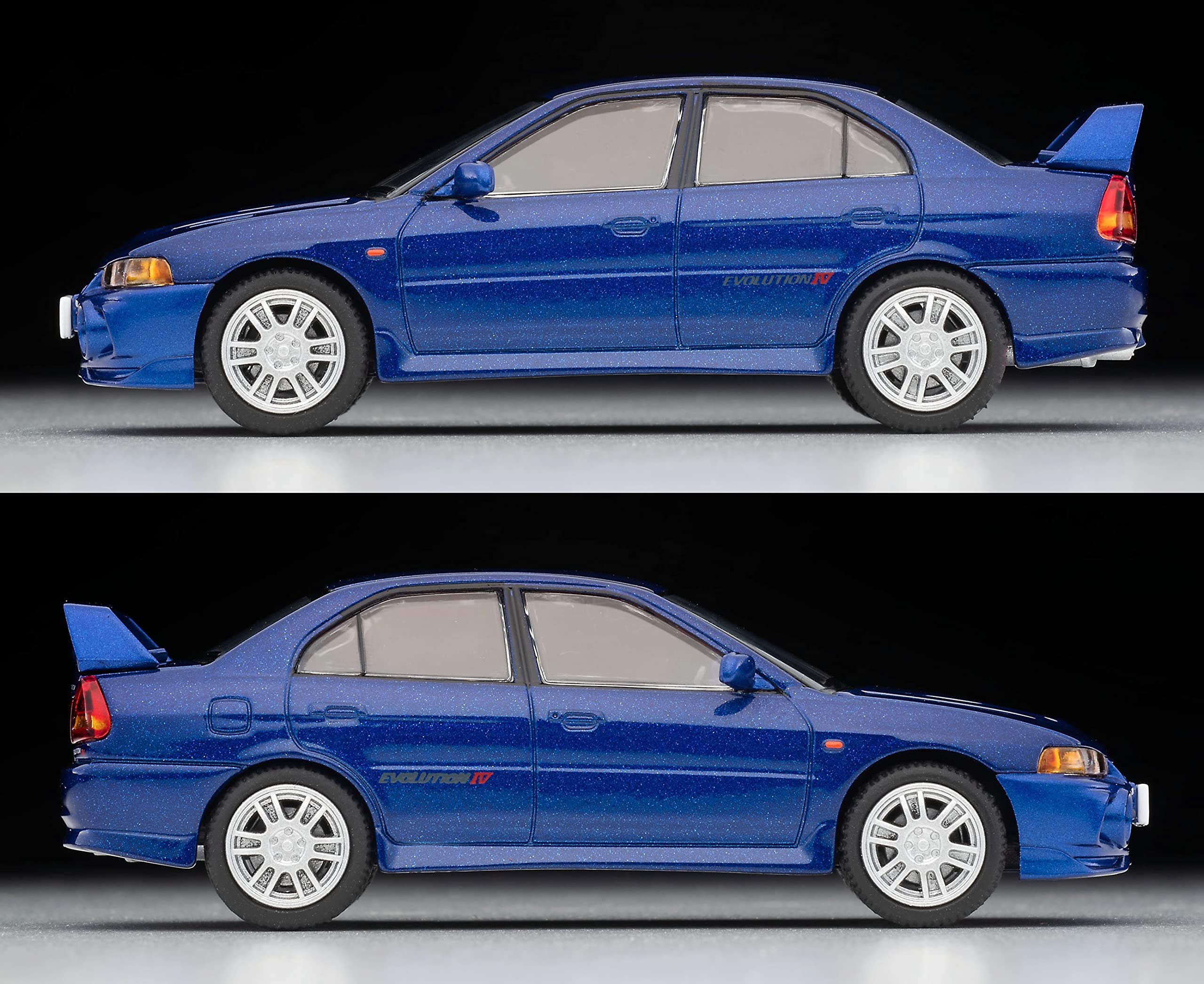Tomica Limited Vintage Neo Lv-N186E Mitsubishi Lancer GSR Evo IV Navy- Japan Figure Store - #1 Bring To You The Best Japanese Goods