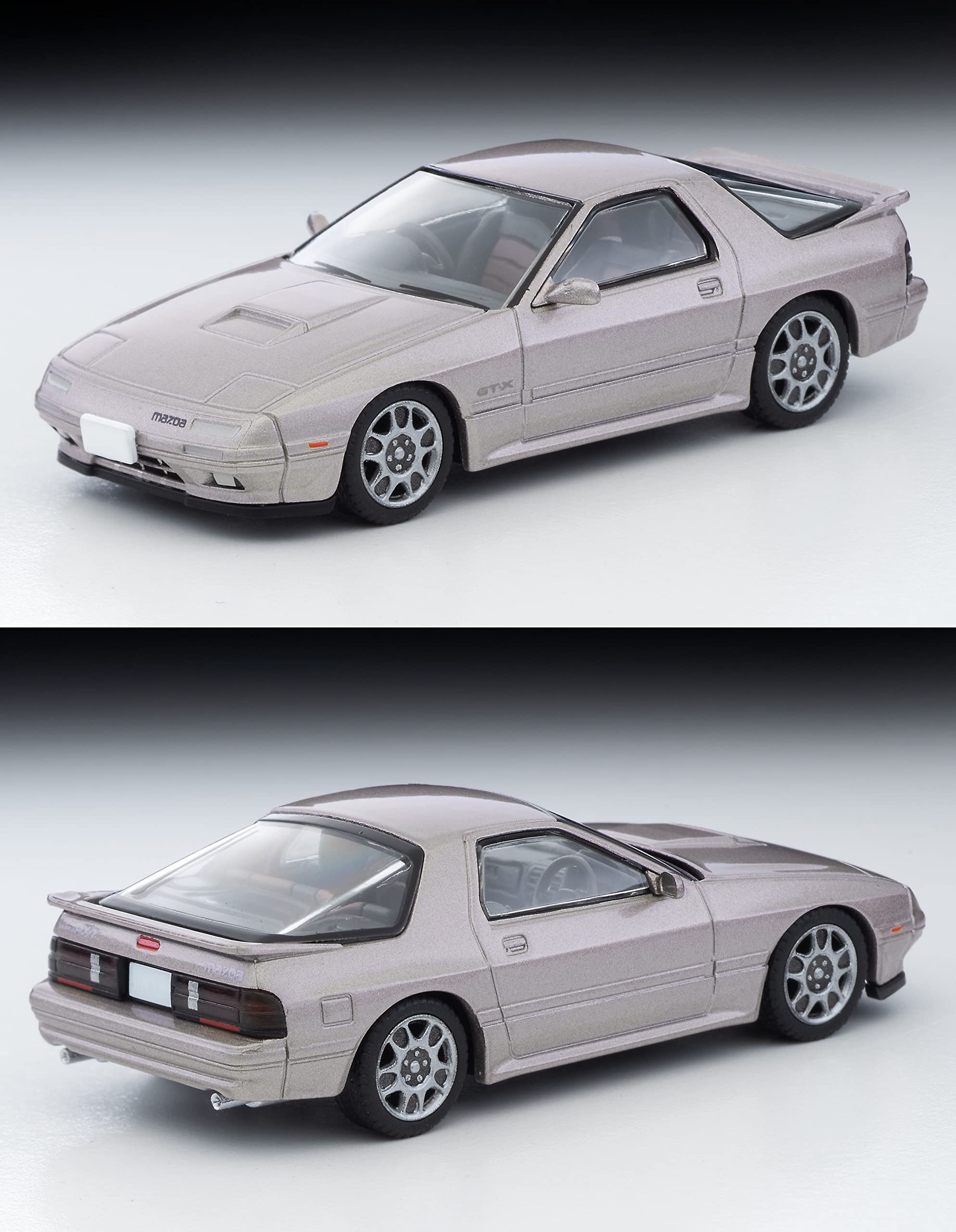 Tomytec Mazda Savanna RX-7 GT-X 1989 Winning Silver Model Tomica Limited Vintage Neo 1/64- Japan Figure Store - #1 Bring To You The Best Japanese Goods