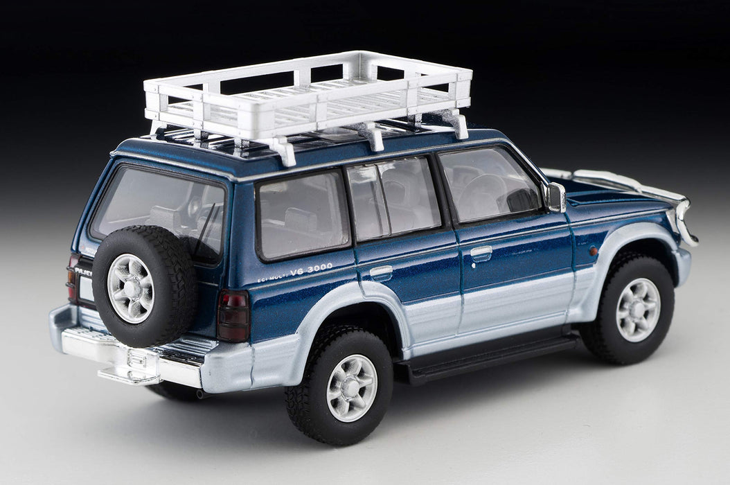Tomytec Tomica Vintage Neo 1/64 Mitsubishi Pajero 1994 Blue/Silver Mid Roof Wide VR- Japan Figure Store - #1 Bring To You The Best Japanese Goods