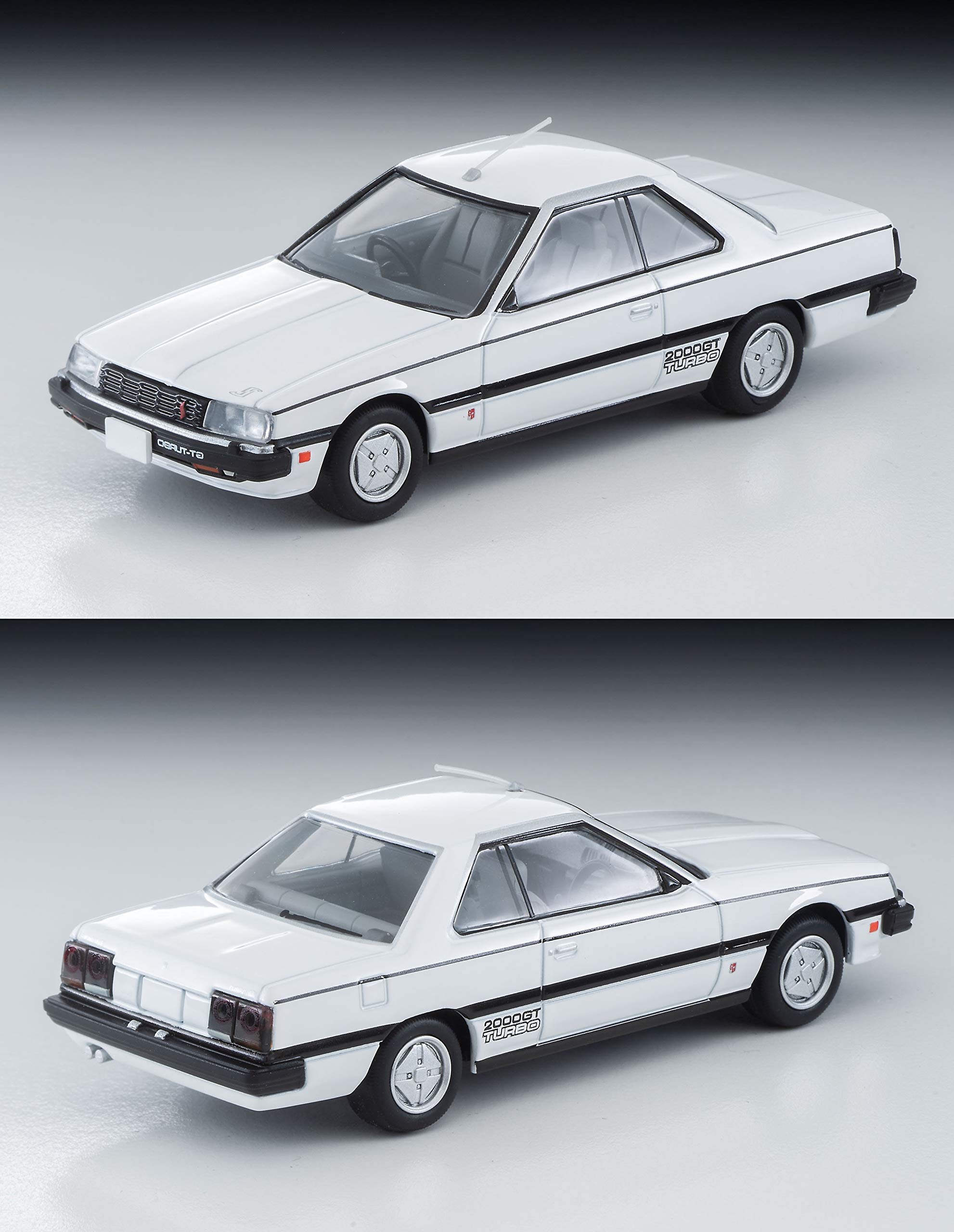 Tomytec Tomica Limited Vintage Neo Nissan Skyline GT-ES Turbo White 1/64 Scale 315148- Japan Figure Store - #1 Bring To You The Best Japanese Goods