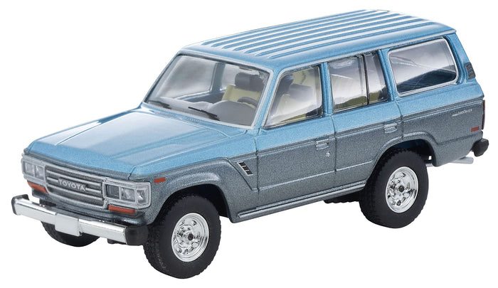 Tomytec Tomica Limited Vintage Neo 1/64 Toyota Land Cruiser 60 Japan Light Blue/Gray 88 320487- Japan Figure Store - #1 Bring To You The Best Japanese Goods