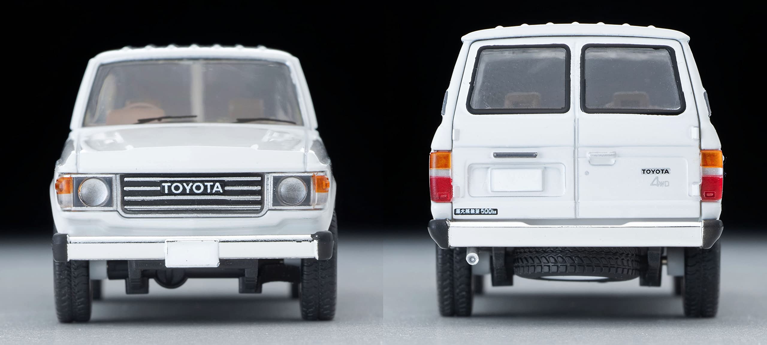 Tomytec Tomica Vintage Neo 1/64 Toyota Land Cruiser 60G White Finished Product- Japan Figure Store - #1 Bring To You The Best Japanese Goods
