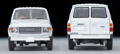 Tomytec Tomica Vintage Neo 1/64 Toyota Land Cruiser 60G White Finished Product- Japan Figure Store - #1 Bring To You The Best Japanese Goods