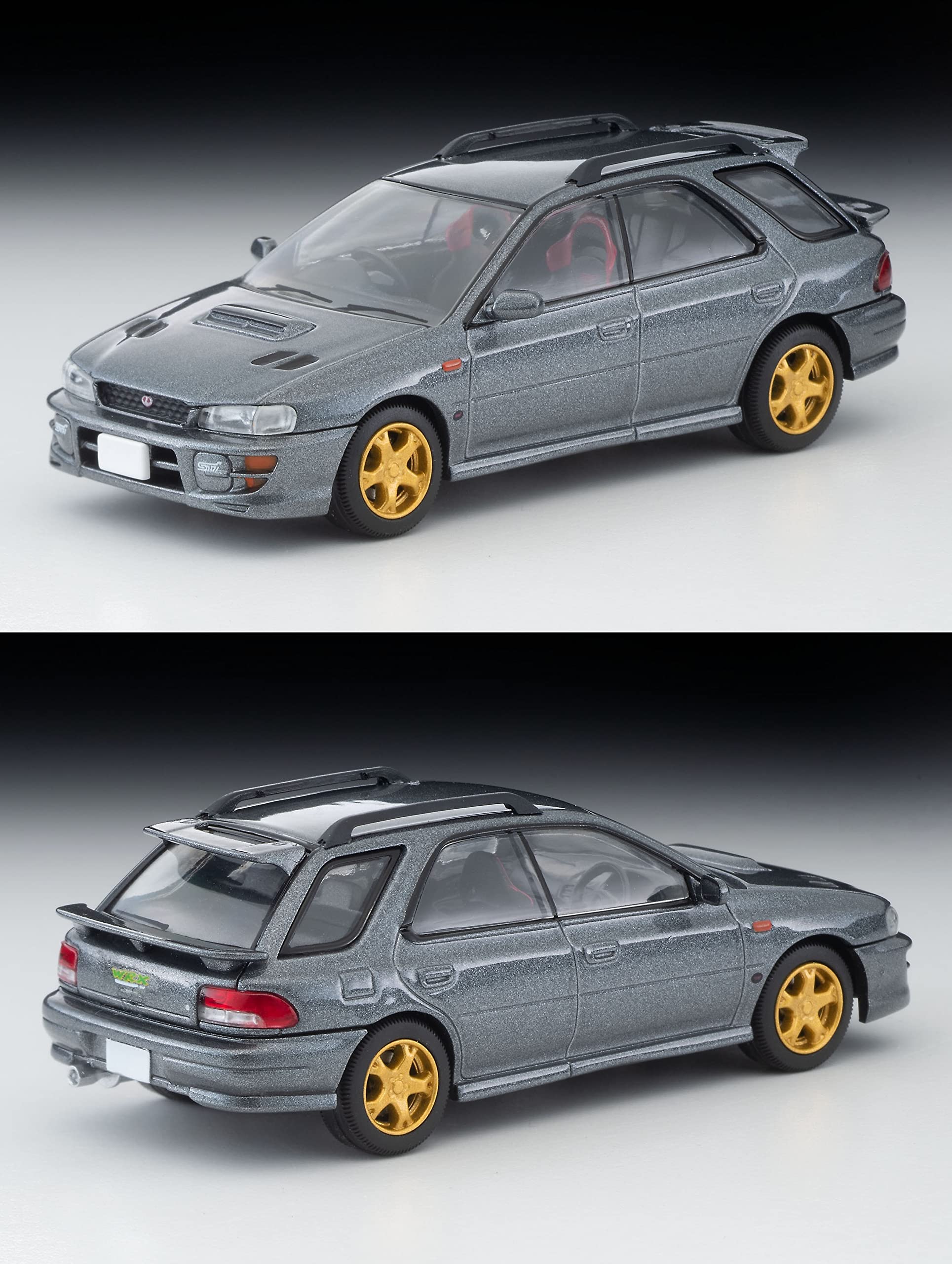 Tomica Limited Vintage Neo Lv-N281B Subaru Impreza WRX STI V Gray 98- Japan Figure Store - #1 Bring To You The Best Japanese Goods